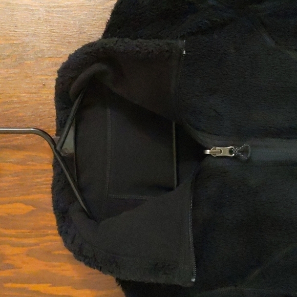 Koppen Reversible Black Fleece Full Zip Jacket Size Small - Picture 12 of 14